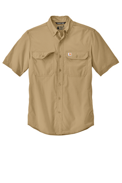 VINNPRINT-EMB- CT105292 Carhartt Force® Solid Short Sleeve Shirt