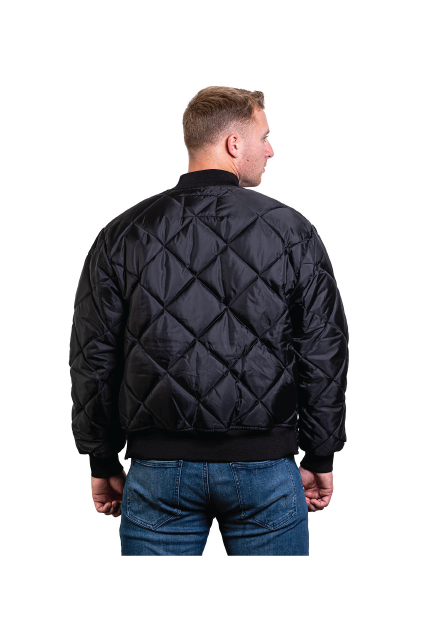 VINNPRINT-EMB- 1221-J The Bravest Diamond Quilt Jacket