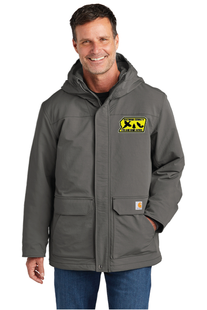 PUTNAM COUNTY FISH & GAME ASSOC.-EMBROIDERY- CT105533 Carhartt® Super Dux™ Insulated Hooded Coat