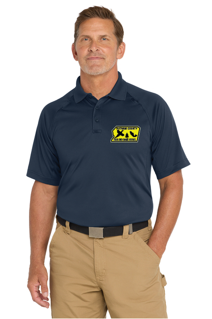PUTNAM COUNTY FISH & GAME ASSO.-EMBROIDERY- CS410 CornerStone® Select Snag-Proof Tactical Polo