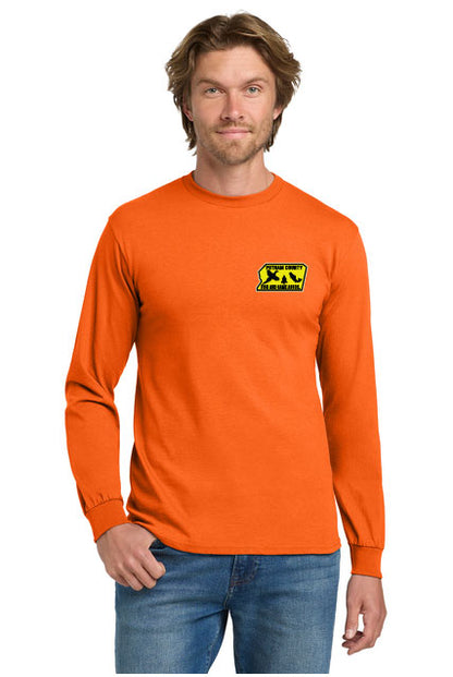 PUTNAM COUNTY HUNTING CLUB - PRINTING -  5400 Gildan® Heavy Cotton™ 100% Cotton Long Sleeve T-Shirt