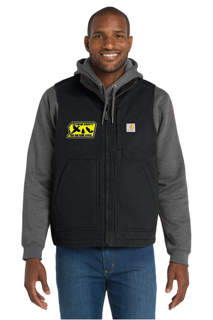 PUTNAM COUNTY FISH & GAME ASSOC.-EMBROIDERY- CT104277 Carhartt® Sherpa-Lined Mock Neck Vest