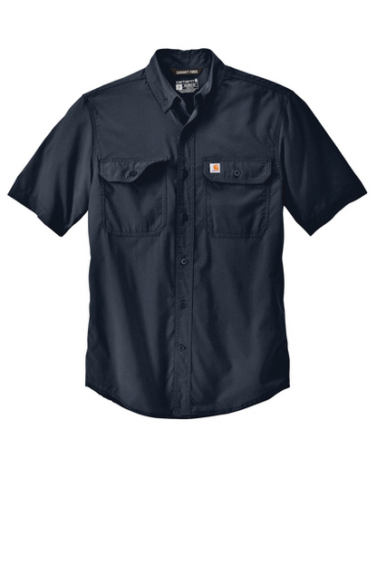 VINNPRINT-EMB- CT105292 Carhartt Force® Solid Short Sleeve Shirt