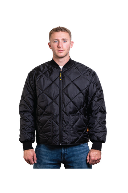 VINNPRINT-EMB- 1221-J The Bravest Diamond Quilt Jacket