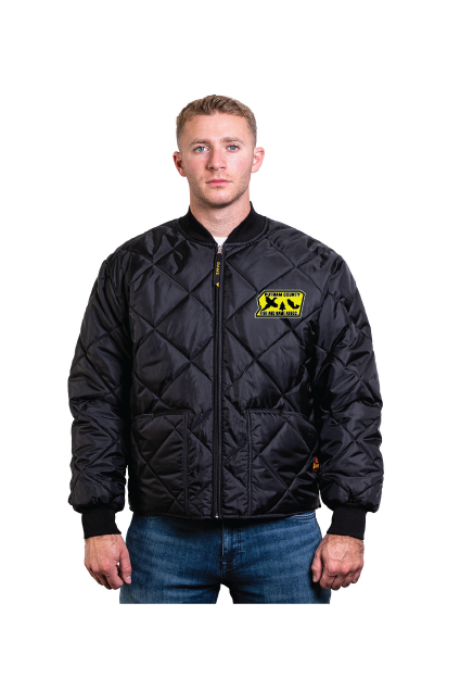 PUTNAM COUNTY FISH & GAME ASSOC.-EMBROIDERY- 1221-J The Bravest Diamond Quilt Jacket