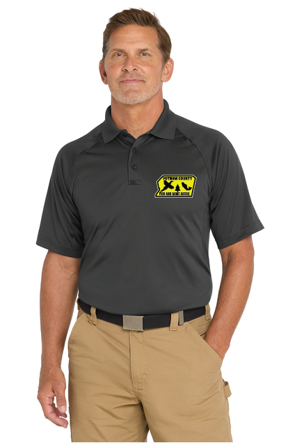 PUTNAM COUNTY FISH & GAME ASSO.-EMBROIDERY- CS410 CornerStone® Select Snag-Proof Tactical Polo