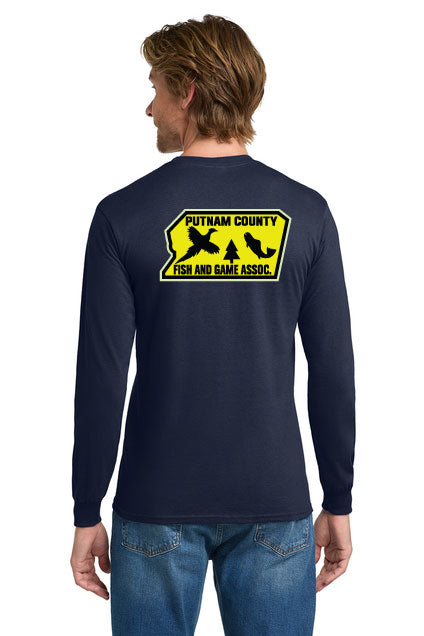 PUTNAM COUNTY HUNTING CLUB - PRINTING -  5400 Gildan® Heavy Cotton™ 100% Cotton Long Sleeve T-Shirt