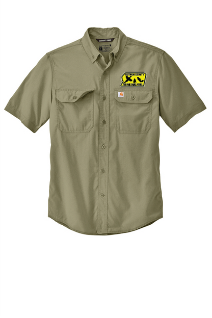 PUTNAM COUNTY FISH & GAME ASSOC.-EMBRODERY- CT105292 Carhartt Force® Solid Short Sleeve Shirt