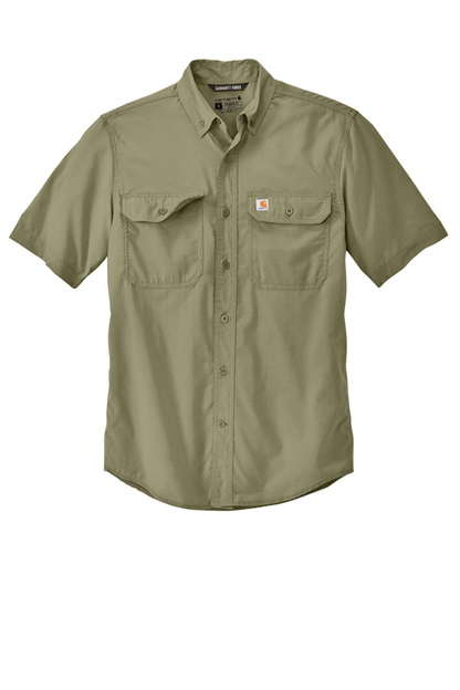 VINNPRINT-EMB- CT105292 Carhartt Force® Solid Short Sleeve Shirt