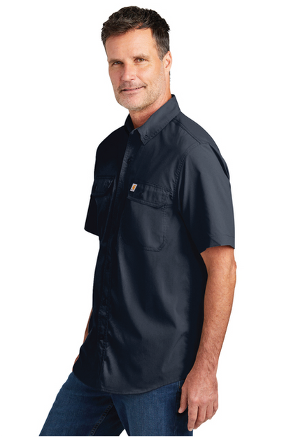 VINNPRINT-EMB- CT105292 Carhartt Force® Solid Short Sleeve Shirt