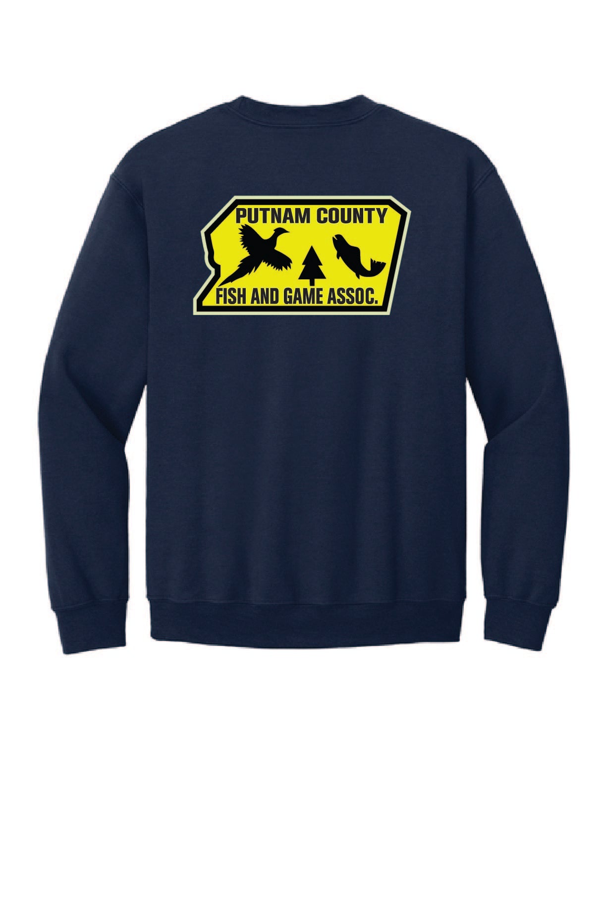 PUTNAM COUNTY FISH & GAME / PRINT / 18000  Crewneck Sweatshirt