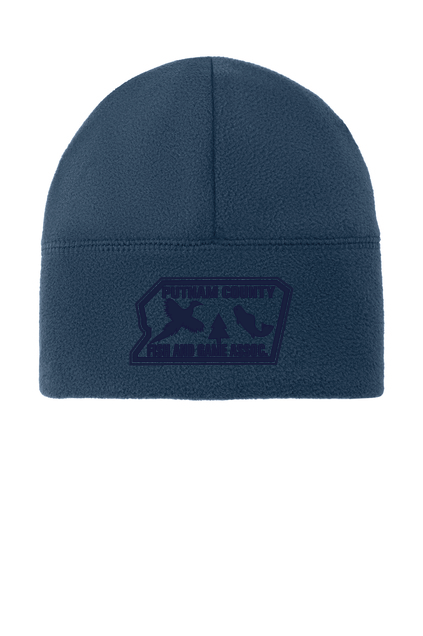 PUTNAM COUNTY FISH & GAME ASSOC.-ENGRAVING- C918 Port Authority® Fleece Beanie