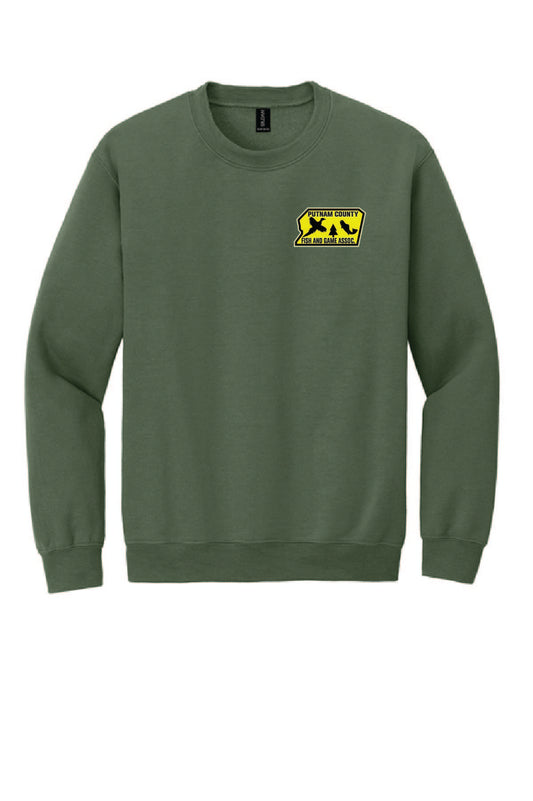 PUTNAM COUNTY FISH & GAME / PRINT / 18000  Crewneck Sweatshirt