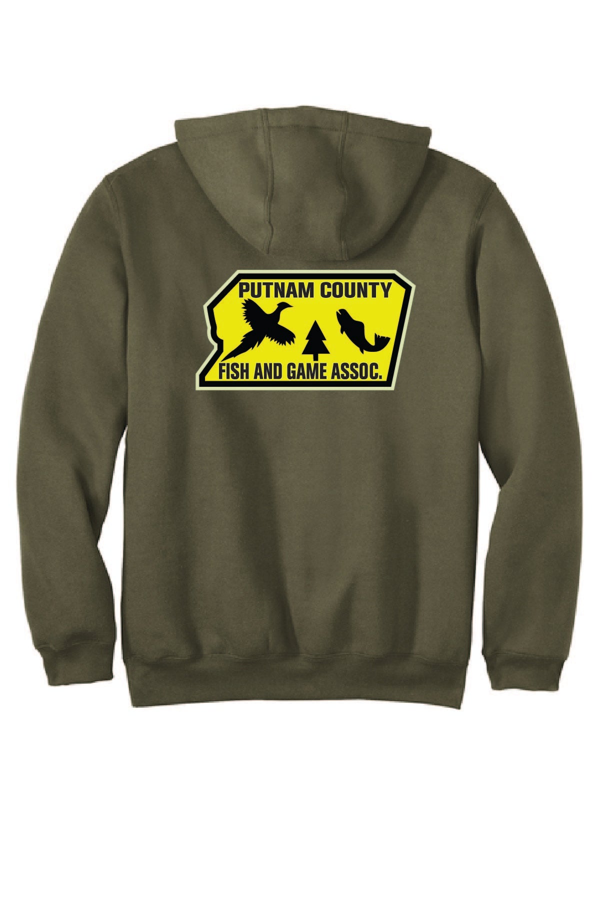 PUTNAM COUNTY FISH & GAME / EMBROIDERY / CTK121  Hooded Sweatshirt