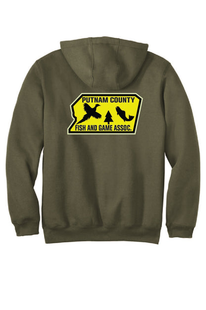 PUTNAM COUNTY FISH & GAME / EMBROIDERY / CTK121  Hooded Sweatshirt