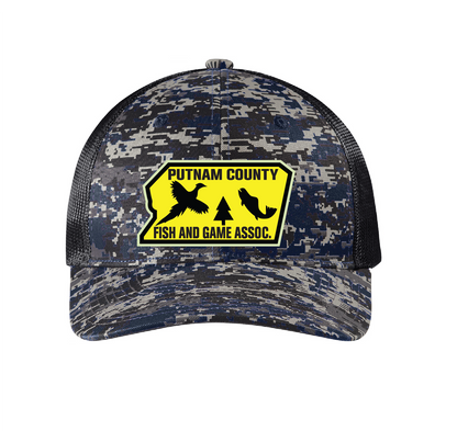 PUTNAM COUNTY FISH & GAME / C404 Port Authority® Digi Camo Snapback Trucker Cap