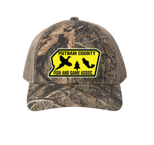 PUTNAM COUNTY FISH & GAME / RU900 / Russell Outdoors™ Camo Snapback Trucker Cap