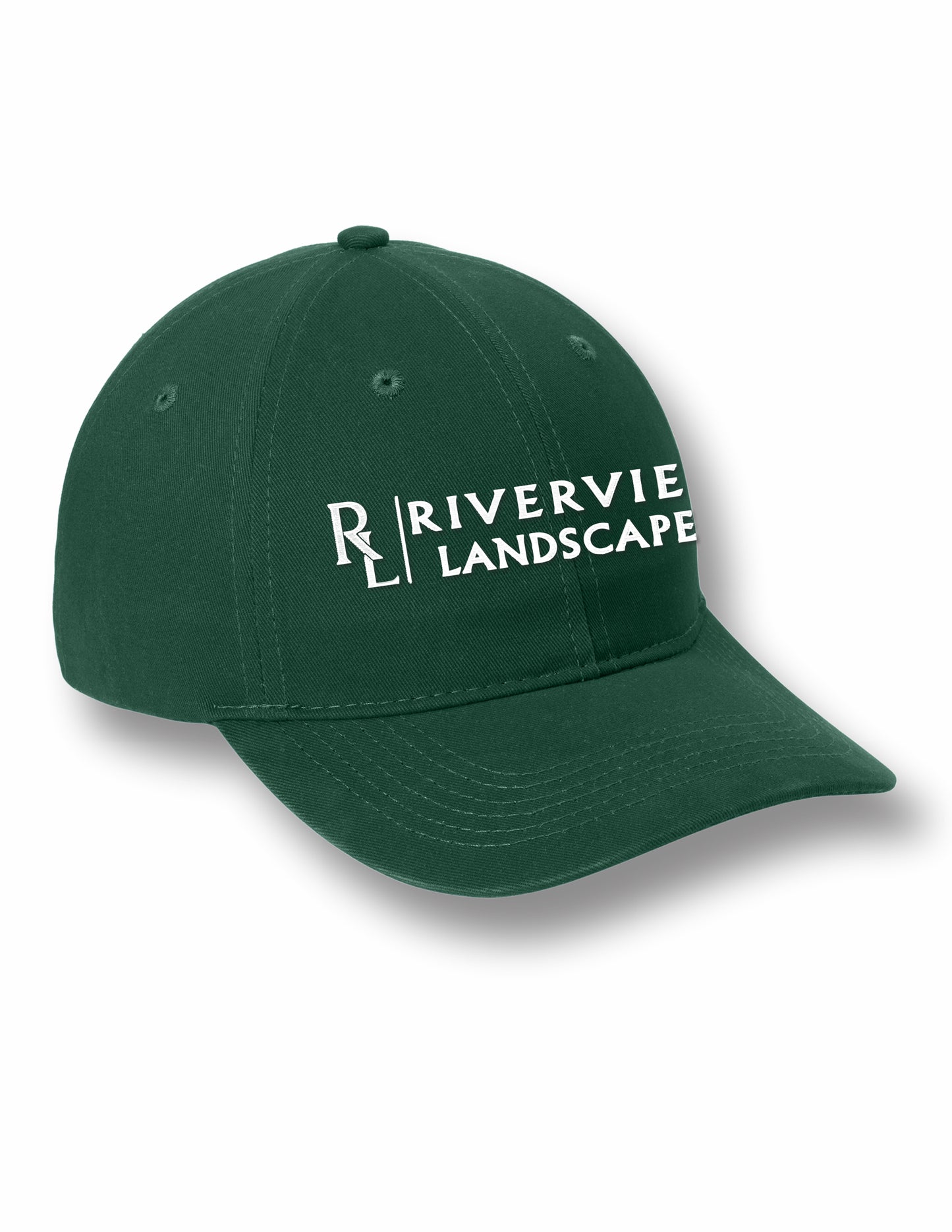 RIVERVIEW -HUNTER GREEN - CP77 -  Port & Company® Easy Cotton Tee - STITCH